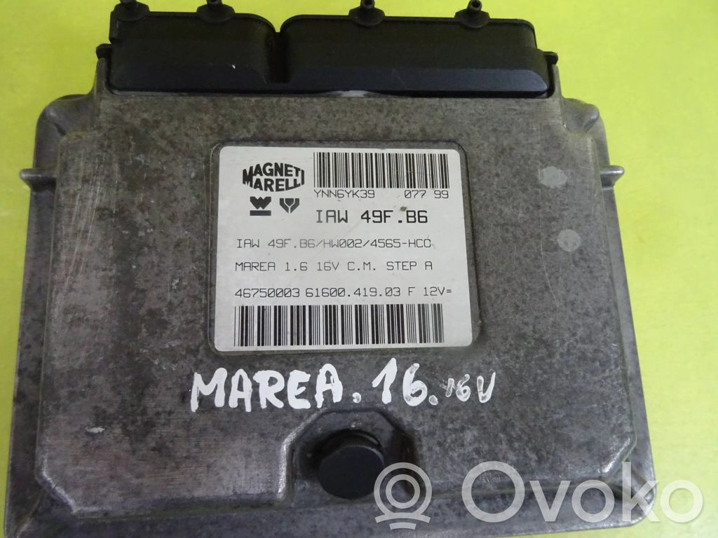 Fiat Marea Engine control unit/module 