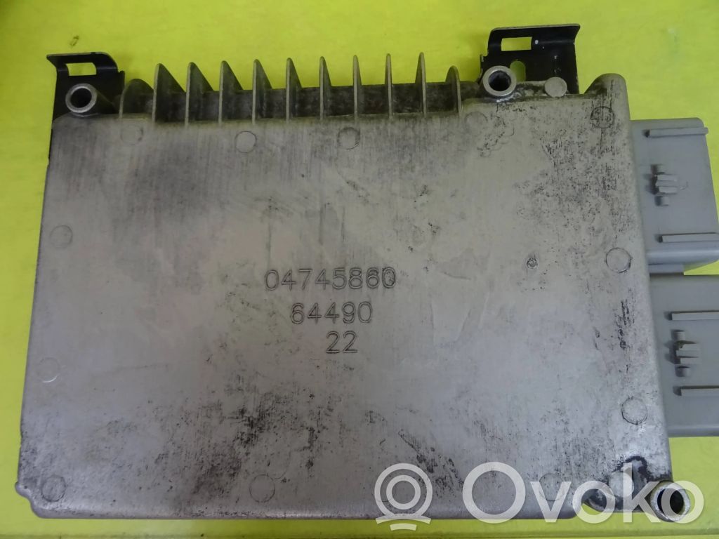 Engine control unit/module   04745860