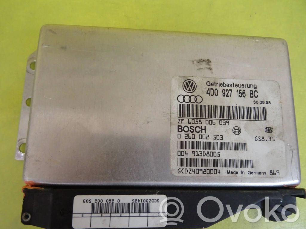 Audi A8 S8 D2 4D Gearbox control unit/module 