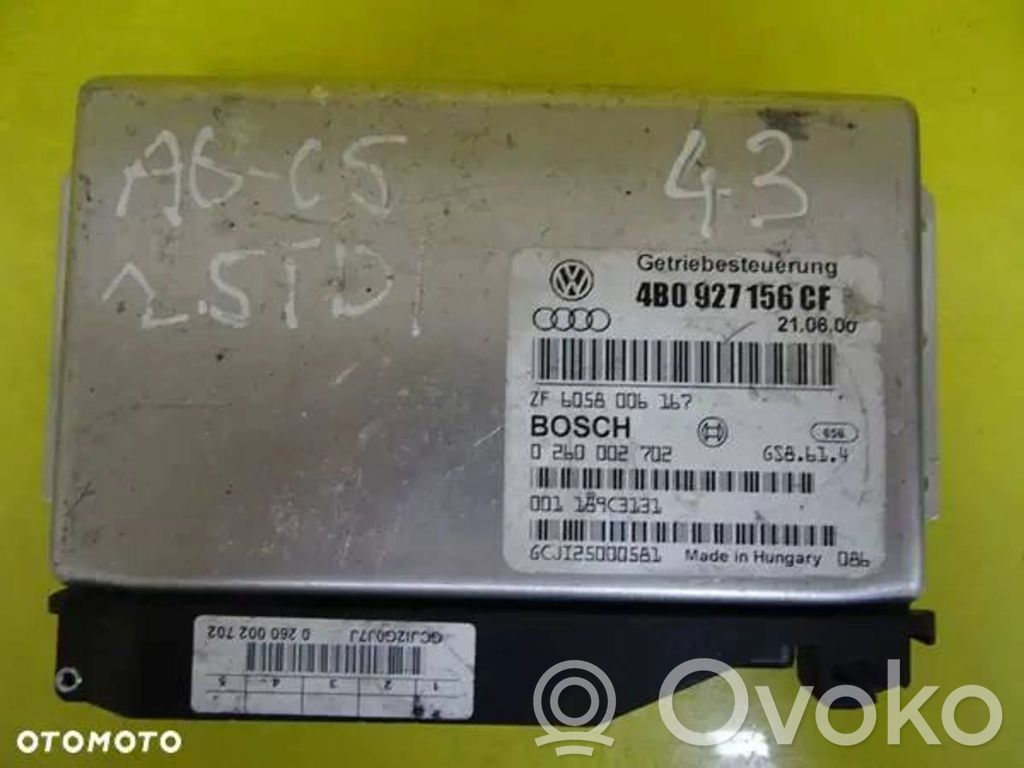 Audi A6 S6 C5 4B Gearbox control unit/module 