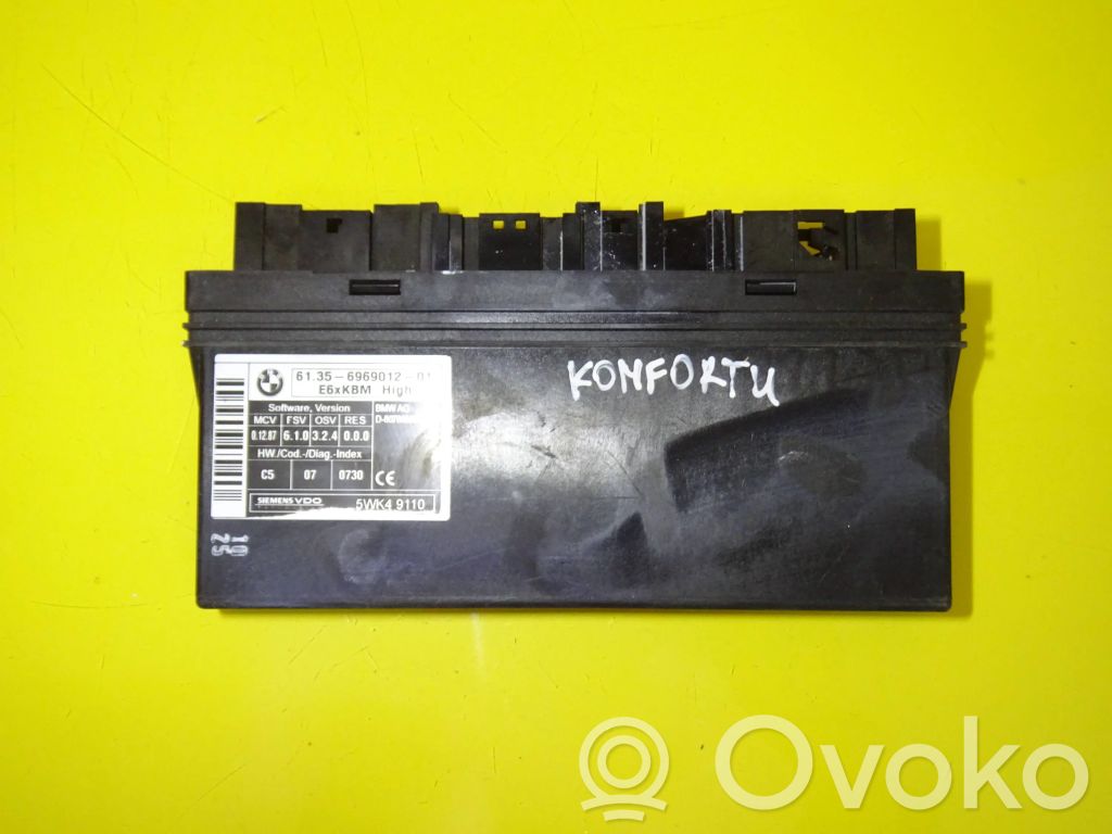 BMW 5 E60 E61 Modul confort 