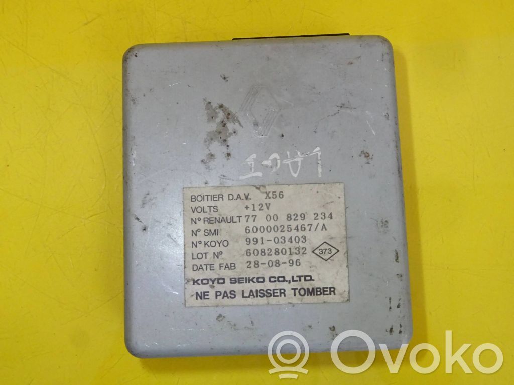 Power steering control unit/module   7700829234