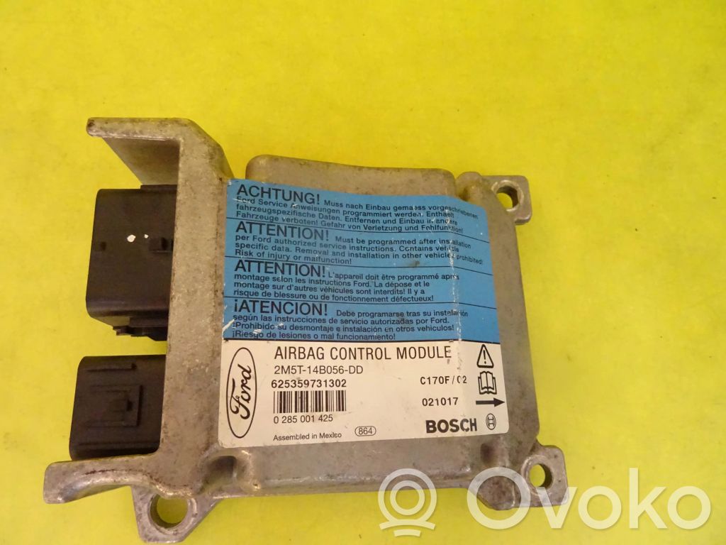 Airbag control unit/module   2M5T14B056DD,2M5T14B056DD