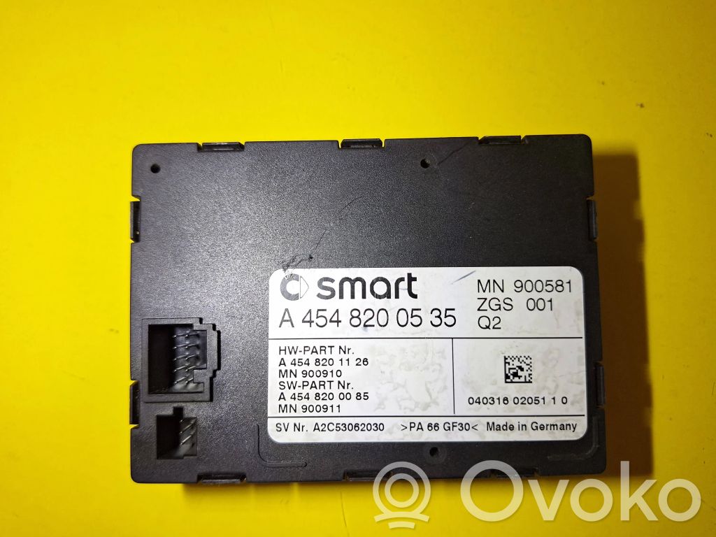 Smart ForFour I Immobilizer control unit/module 