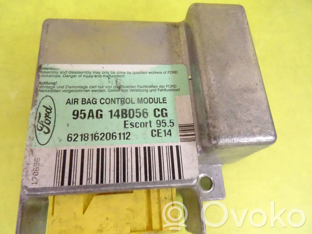 Airbag control unit/module   95AG14B056CG