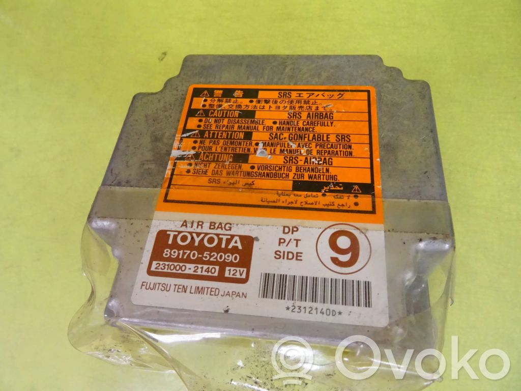Toyota Yaris Airbag control unit/module 