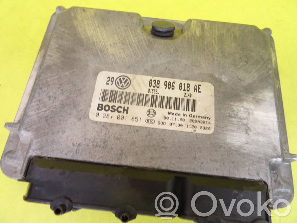 Volkswagen Golf IV Engine control unit/module 