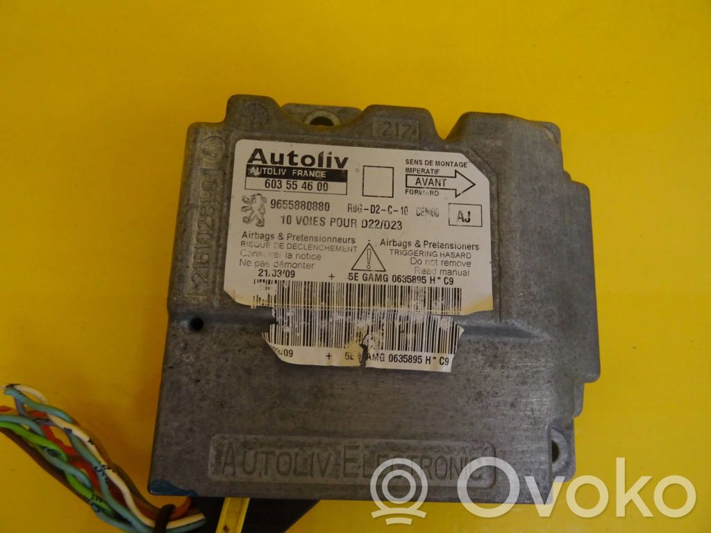 Airbag control unit/module   603554600