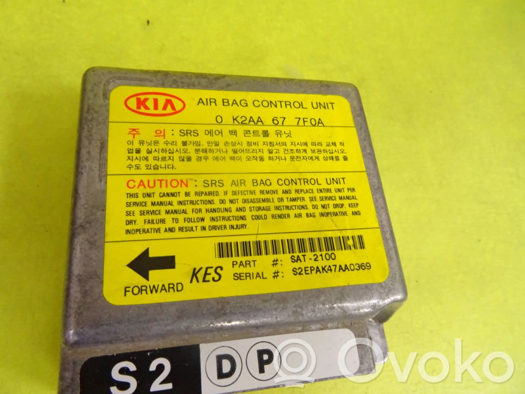 KIA Shuma Airbag control unit/module 