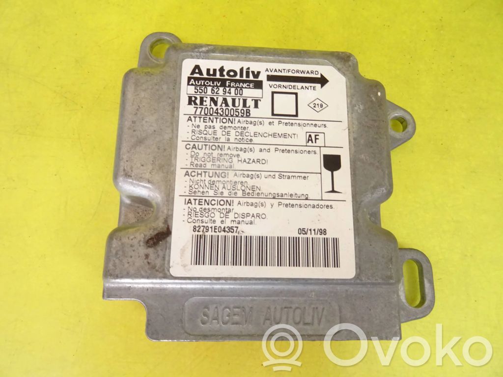 Renault Megane I Unitate/modul de comandă airbaguri 