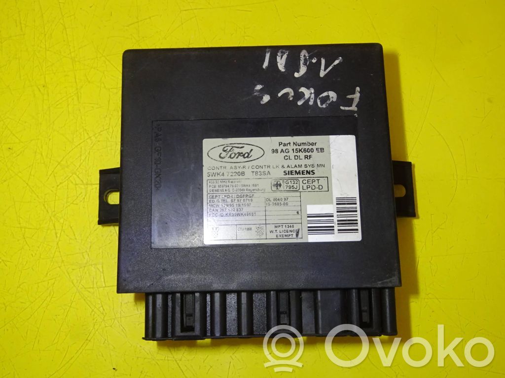 Ford Focus Komforta modulis 