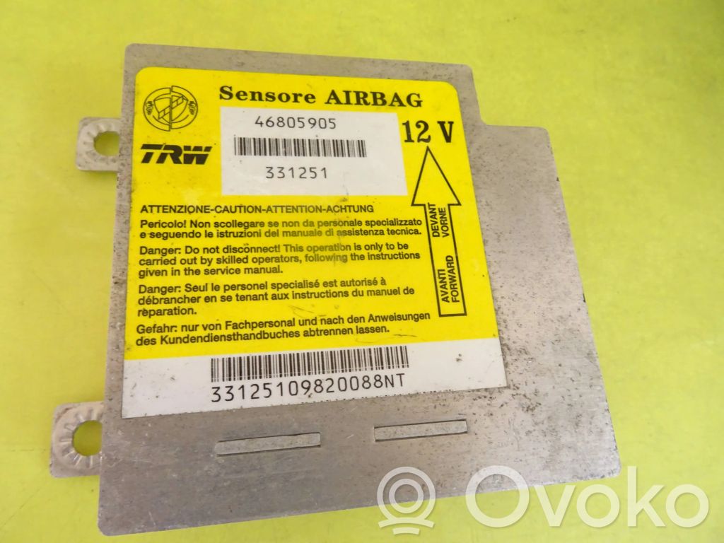 Fiat Punto (188) Sterownik / Moduł Airbag 