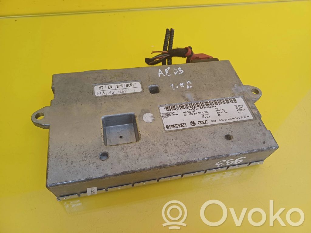 Audi A8 S8 D3 4E Unité / module navigation GPS 