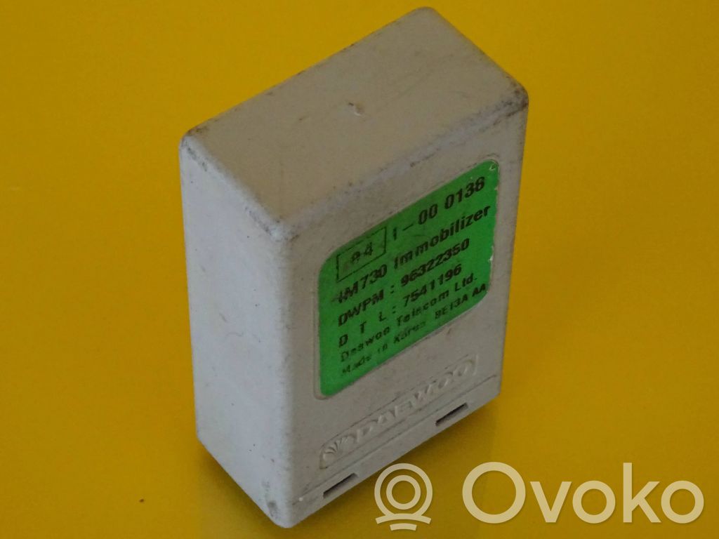 Daewoo Matiz Immobilizer control unit/module 