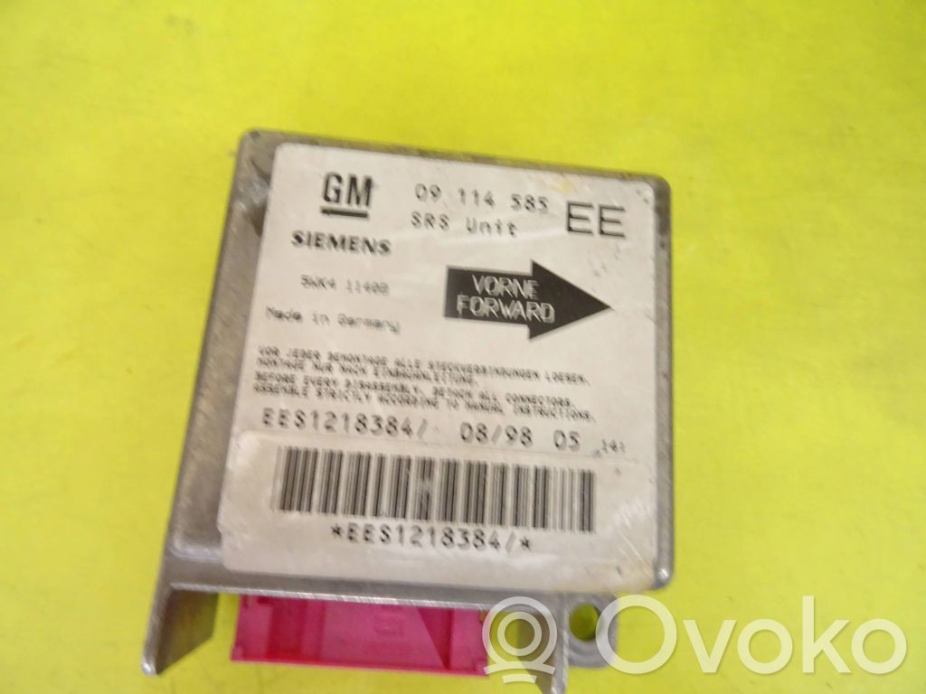 Opel Corsa B Airbag control unit/module 