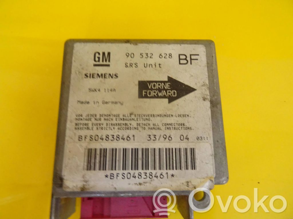 Opel Corsa B Airbag control unit/module 
