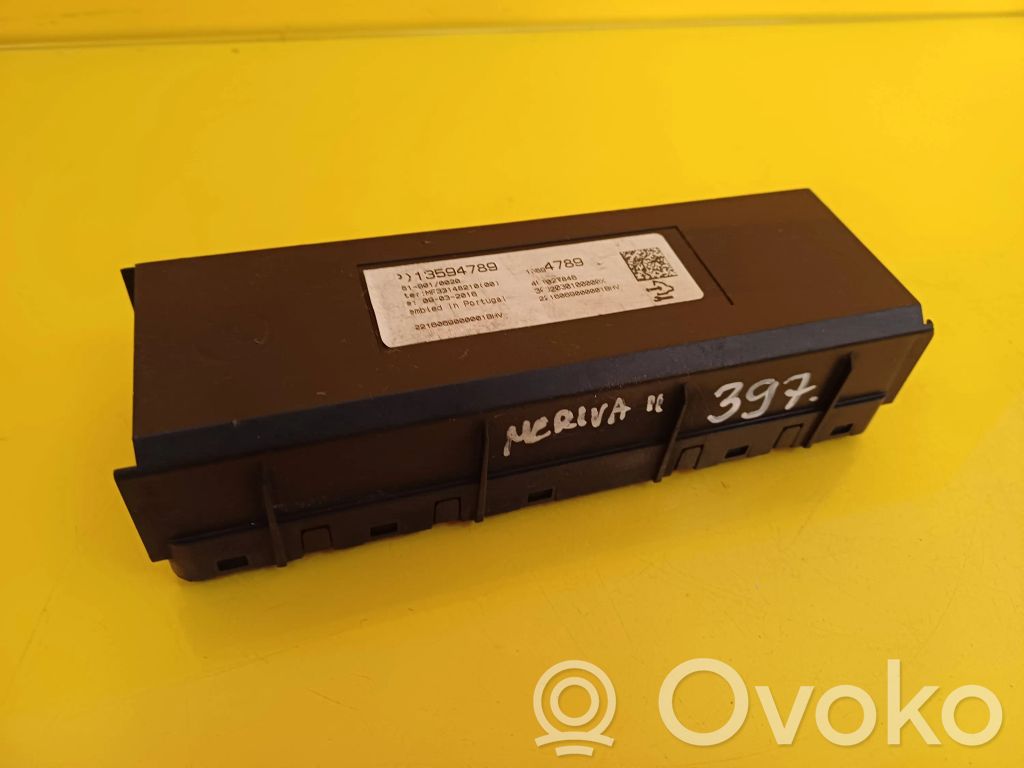 Opel Meriva B Comfort/convenience module 