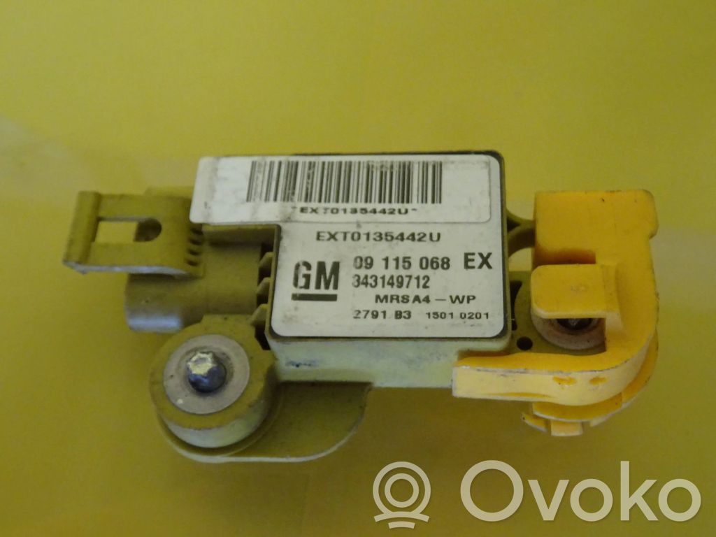 Opel Corsa C Airbagsensor Crashsensor Drucksensor 