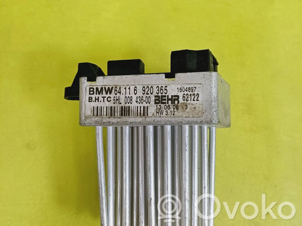 BMW 3 E46 Motor aerotermă/rezistor ventilator 