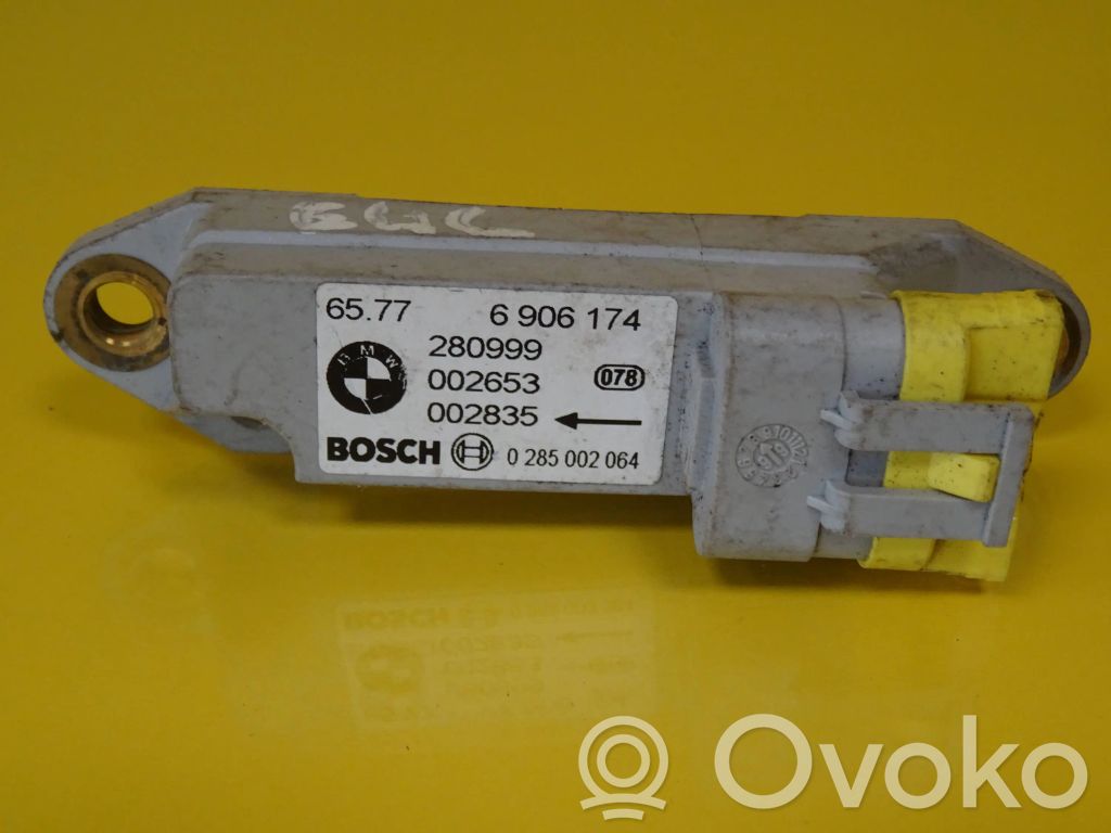 Airbag deployment crash/impact sensor   6906174