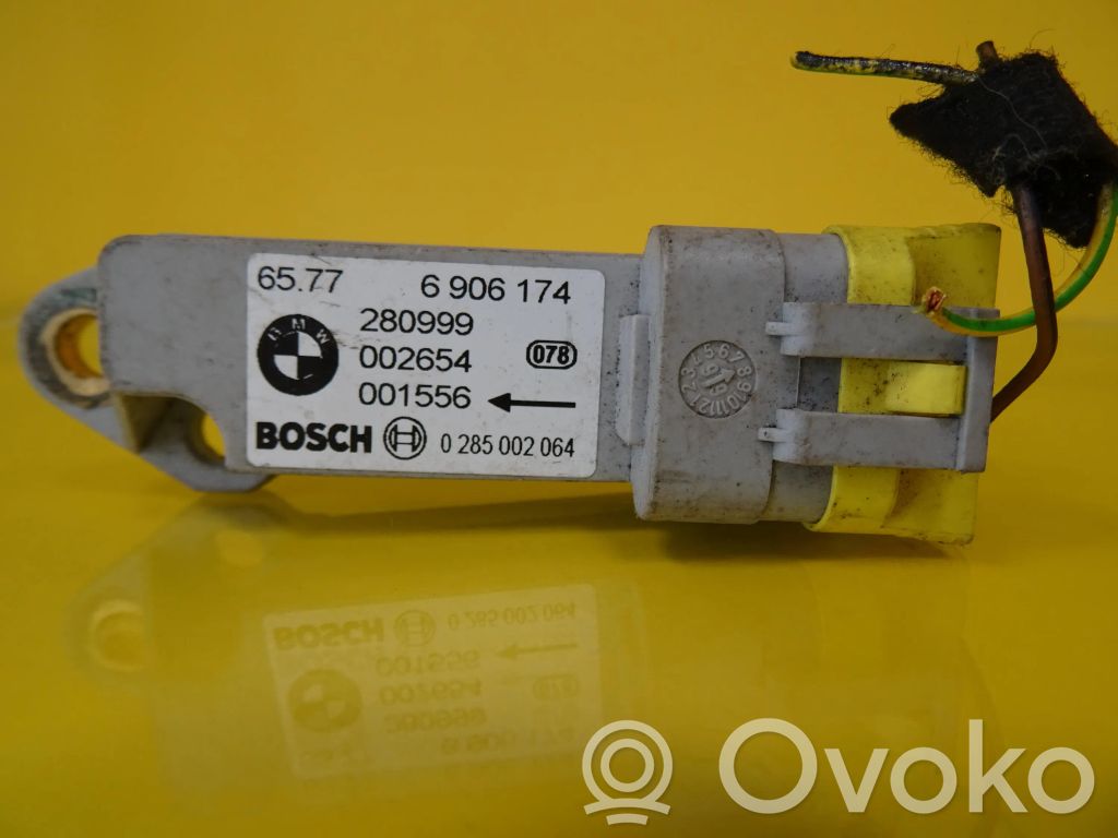 Airbag deployment crash/impact sensor   6906174