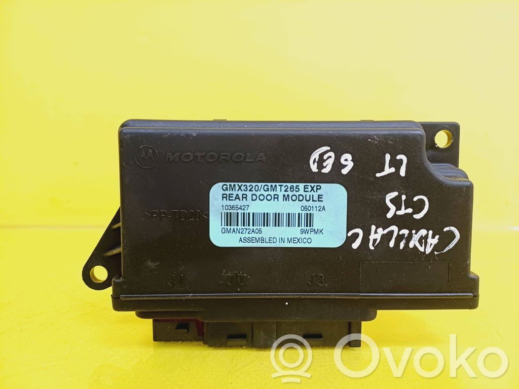Cadillac CTS Door control unit/module 