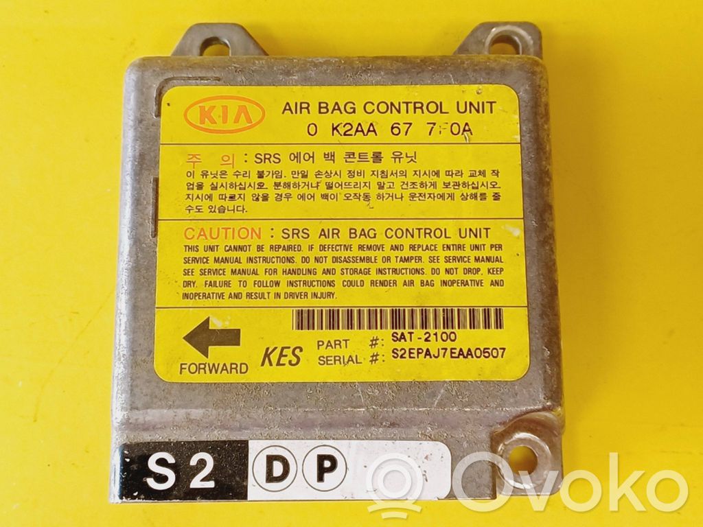 KIA Shuma Airbag control unit/module 