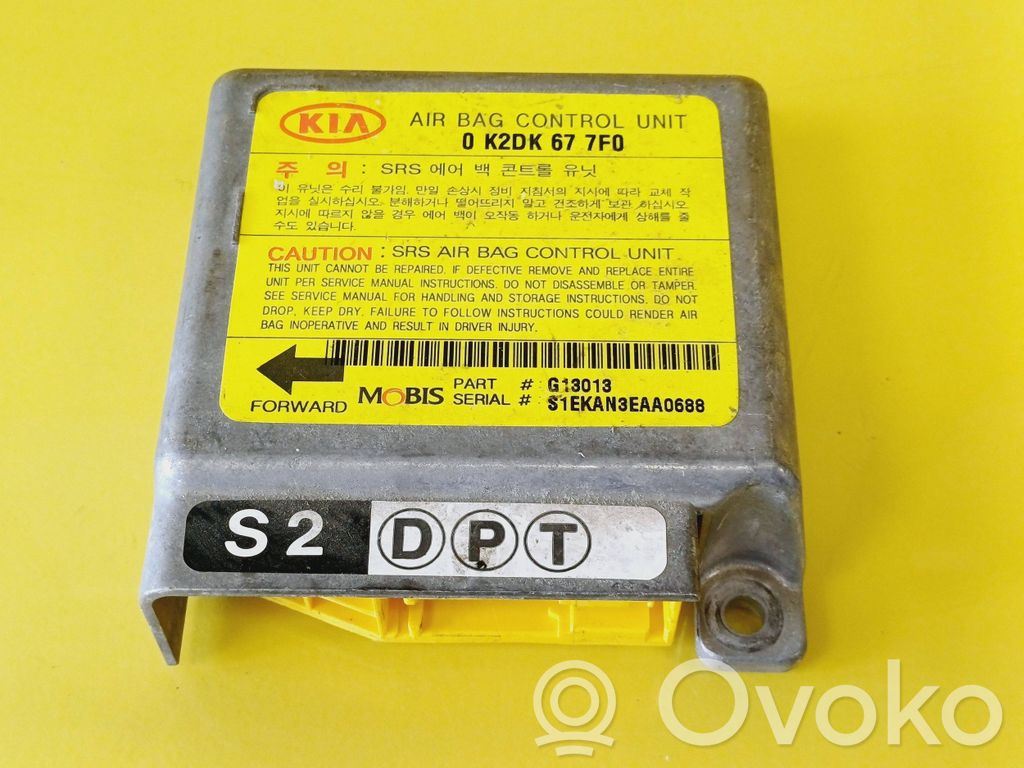 KIA Shuma Airbag control unit/module 
