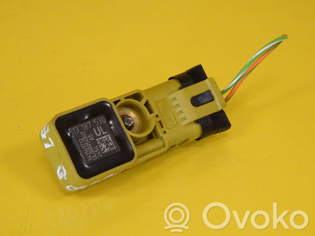 Opel Corsa D Sensor impacto/accidente para activar Airbag 