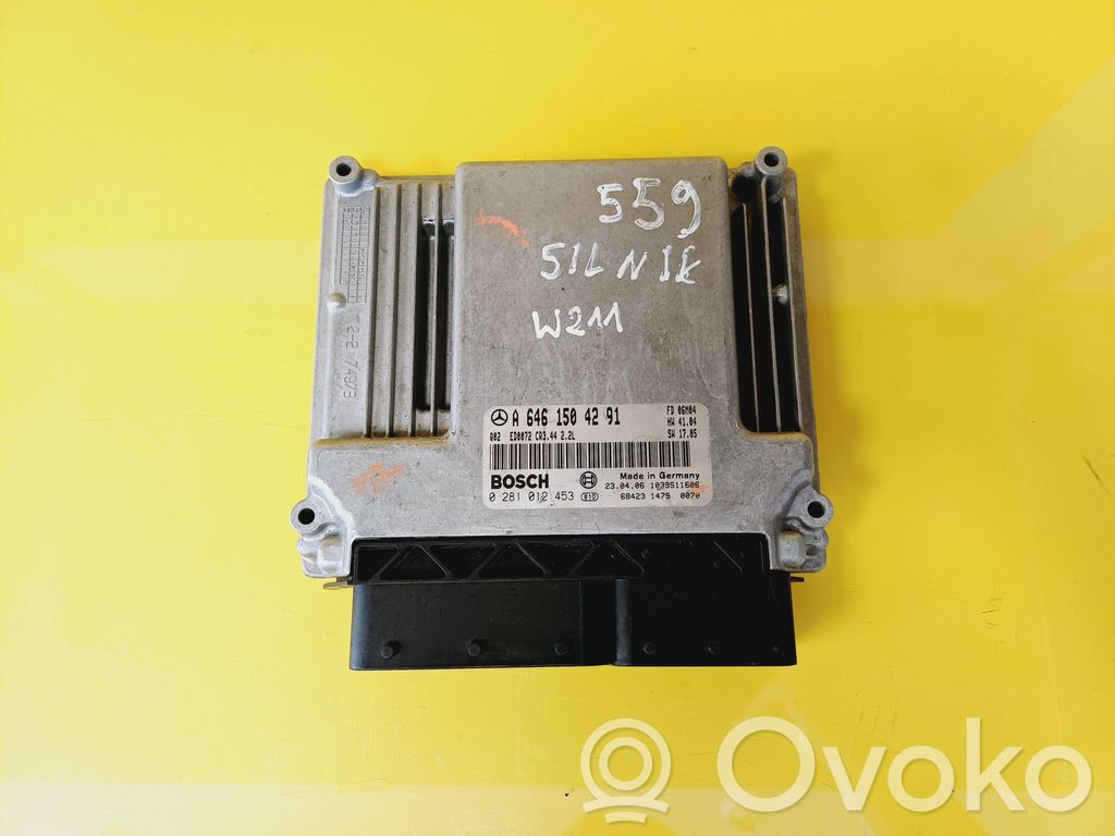Mercedes-Benz E W211 Engine control unit/module 