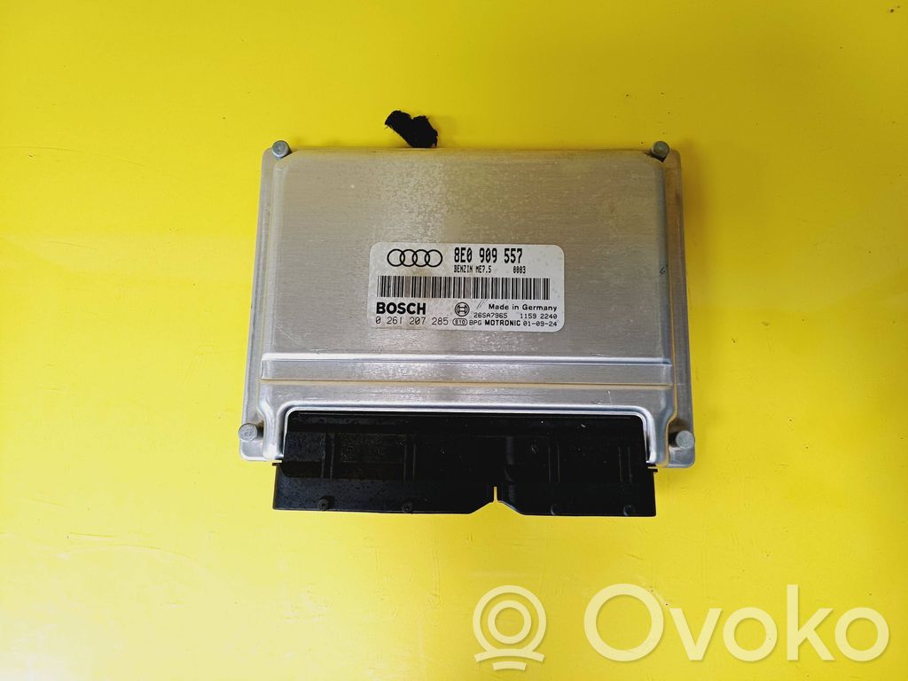 Engine control unit/module   8E0909557,0261207285