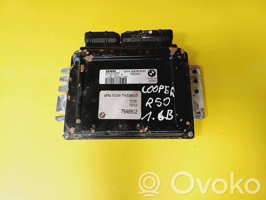 Mini One - Cooper R50 - 53 Engine control unit/module 