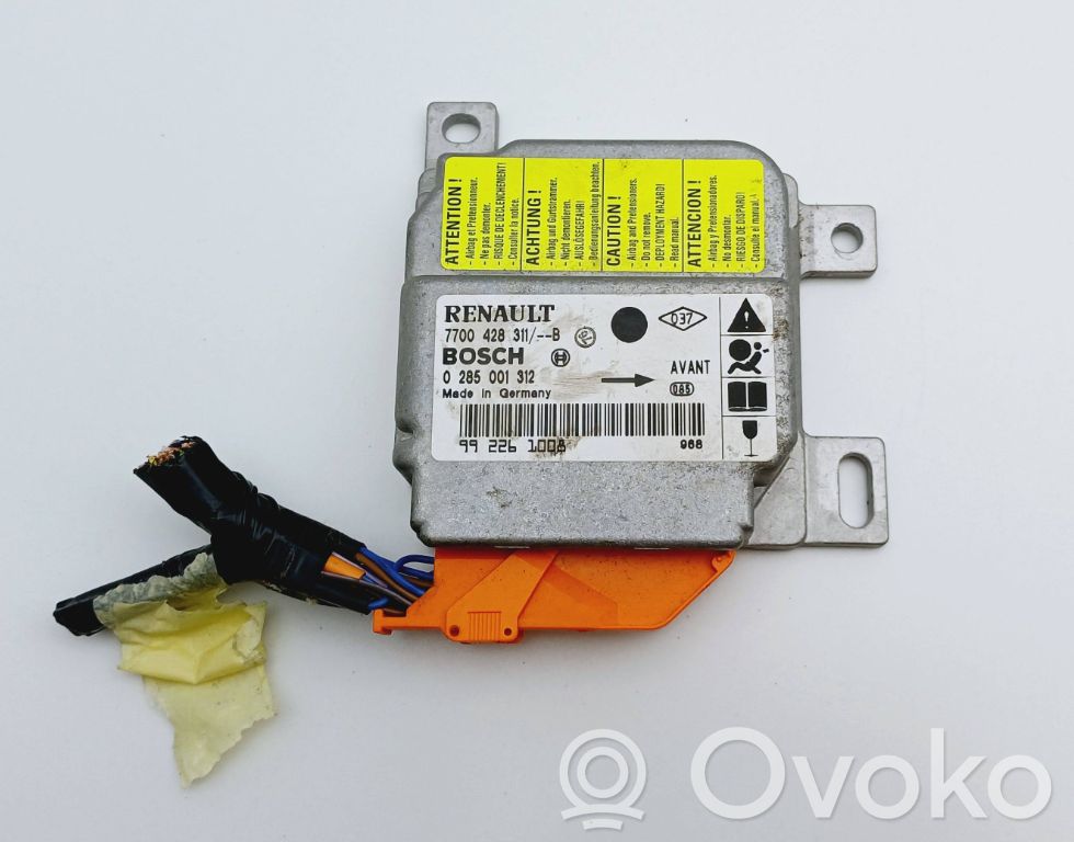 Renault Clio II Airbag control unit/module 