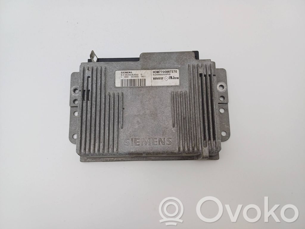 Engine control unit/module   7700867270,S115303202C