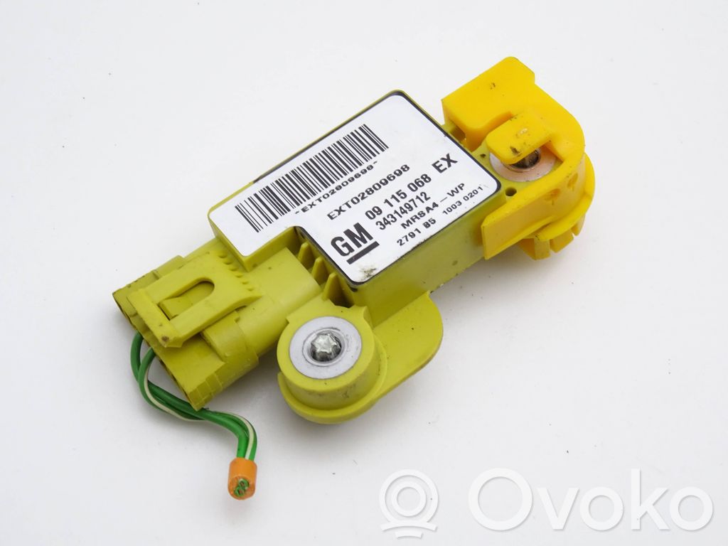 Opel Corsa C Sensor impacto/accidente para activar Airbag 