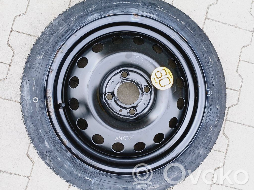 Nissan Note (E11) Roată de rezervă R15 