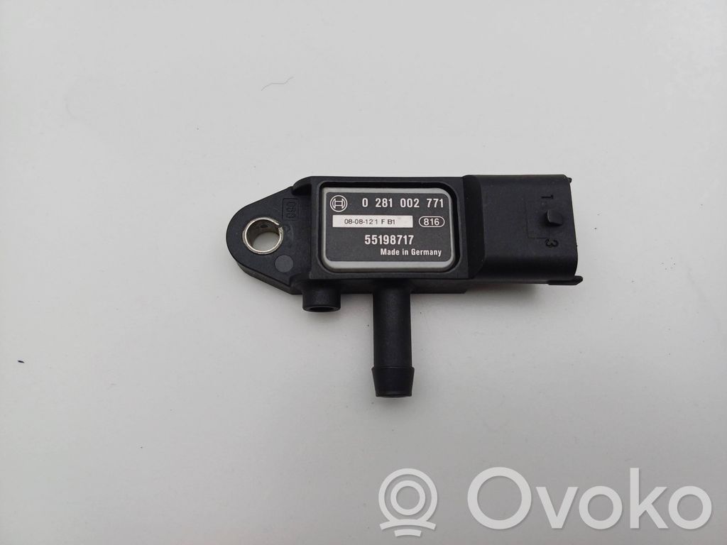Opel Corsa D Senzor presiune gaze evacuare 