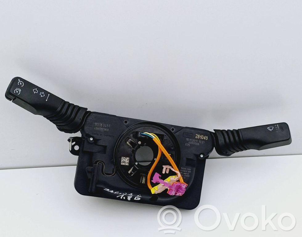 Opel Zafira B Leva/interruttore dell’indicatore di direzione e tergicristallo