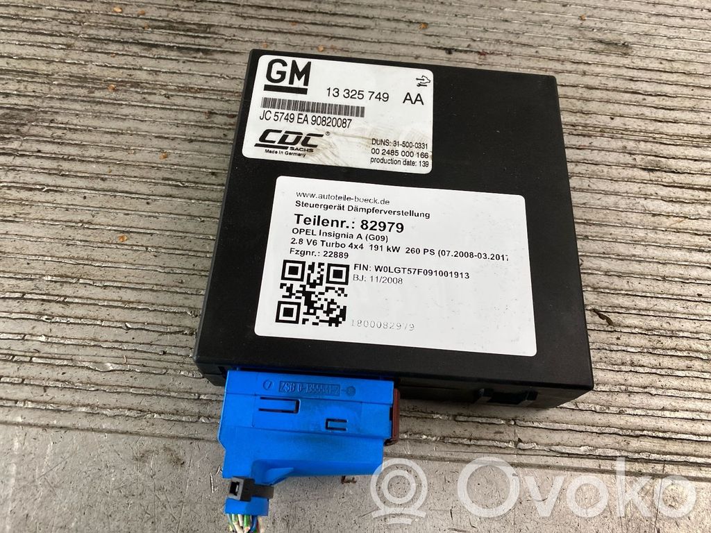 Module de commande suspension   13325749AA