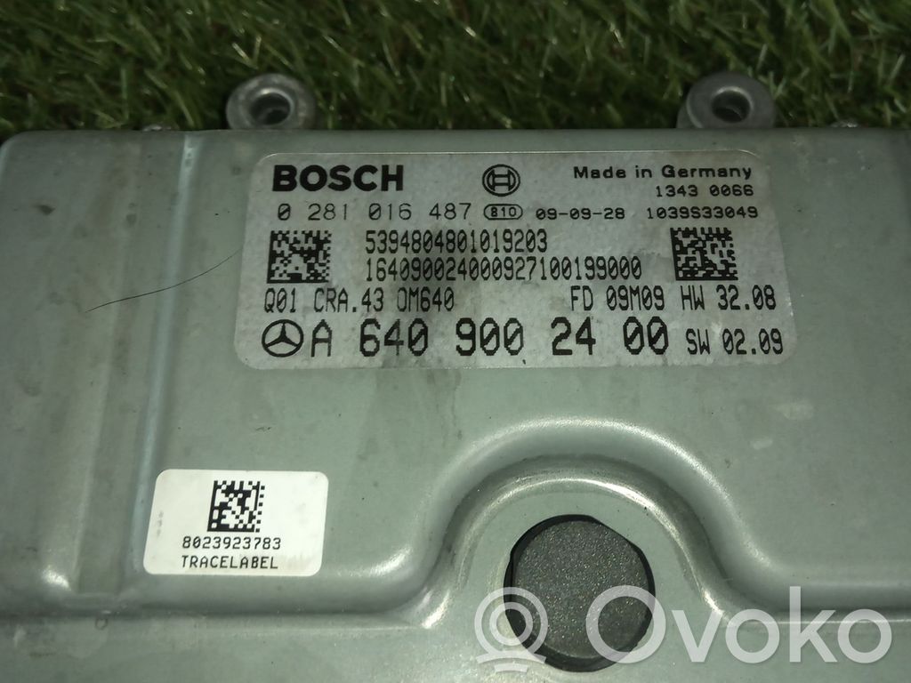Engine control unit/module   0281016487