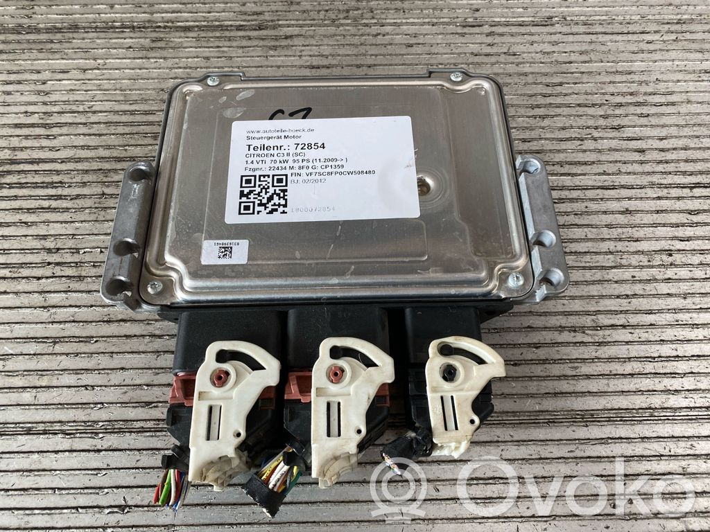Citroen C3 Unitate/modul de control motor 