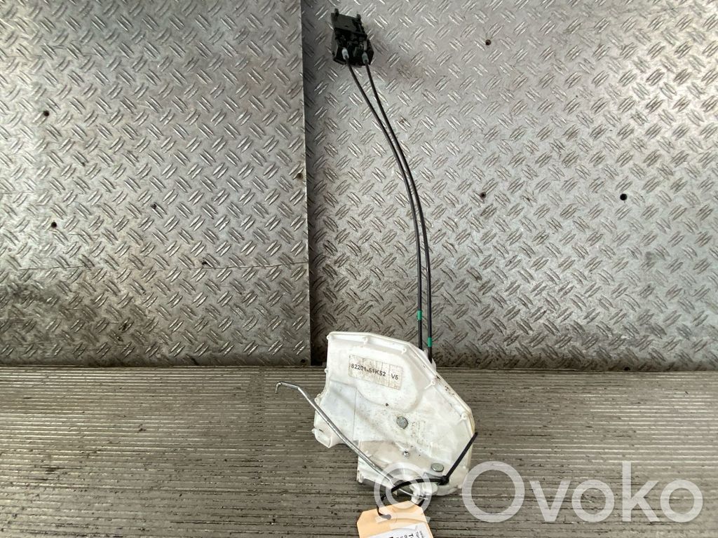 Opel Agila B Cerradura de puerta delantera 