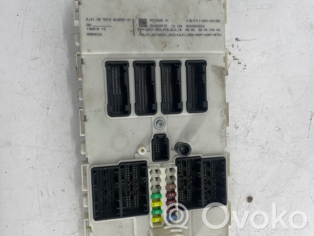 BMW 5 F10 F11 Moduł / Sterownik komfortu 