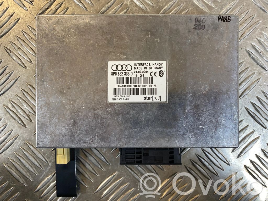 Bluetoothin ohjainlaite/moduuli   8P0862335D