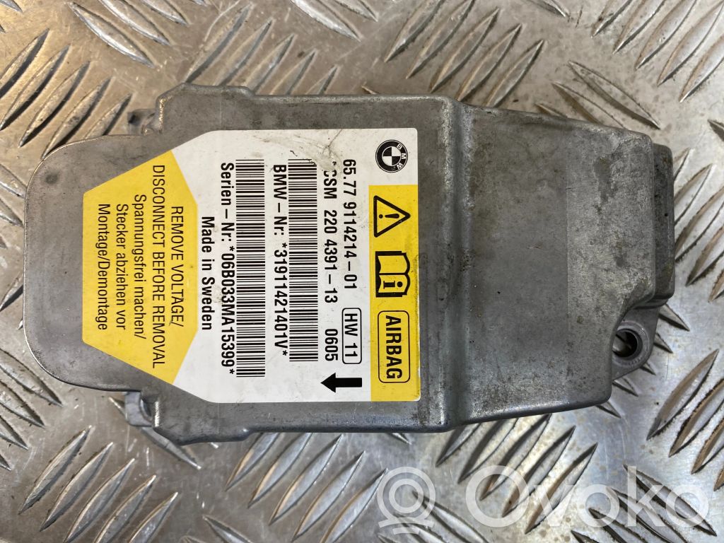 BMW 5 E60 E61 Airbag control unit/module 