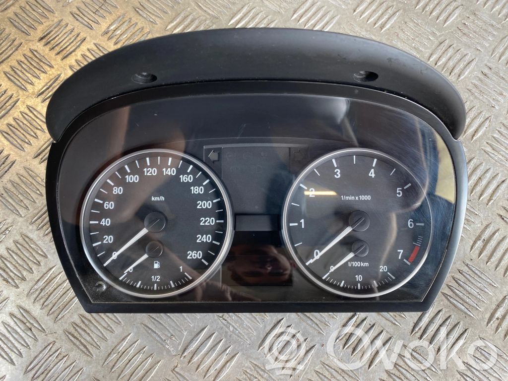 BMW 3 E90 E91 Speedometer (instrument cluster) 