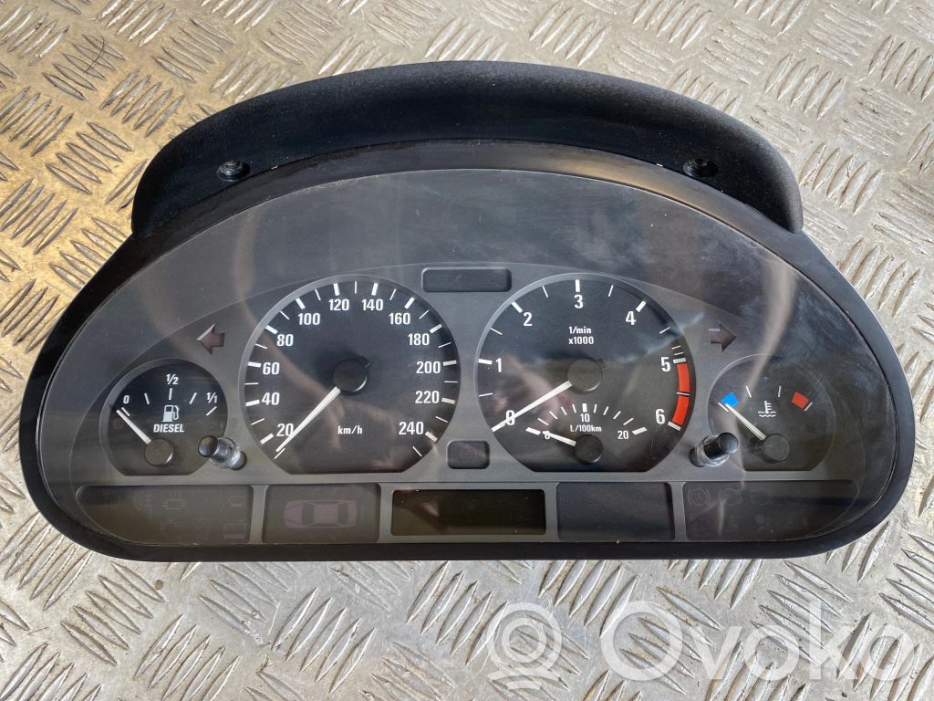 BMW 3 E46 Speedometer (instrument cluster) 