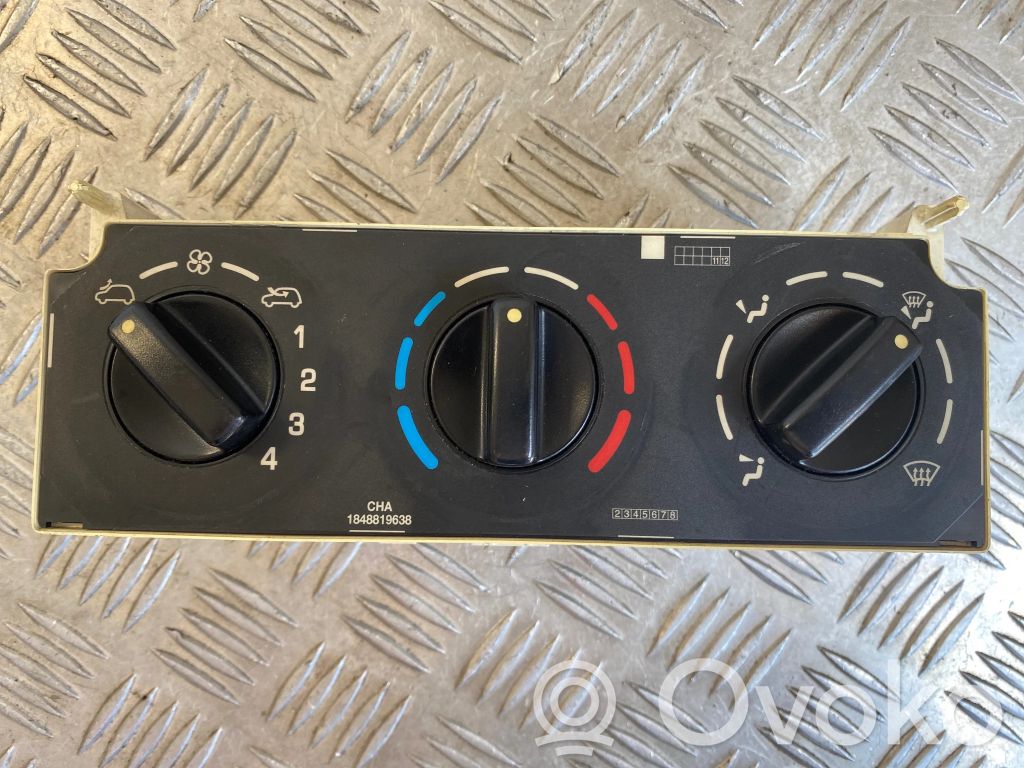 Citroen Berlingo Climate control unit 