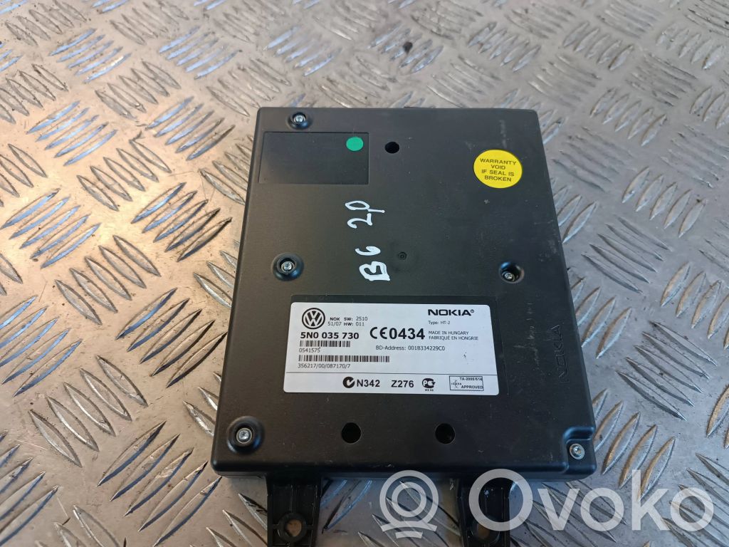 Volkswagen PASSAT B6 Bluetooth control unit module 