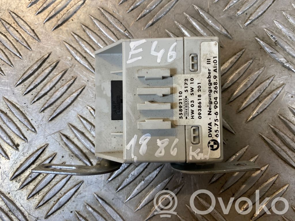 BMW 3 E46 Polttoaineen ruiskutuspumpun ohjainlaite/moduuli 